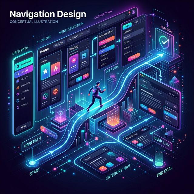 Navigation Design in UI/UX